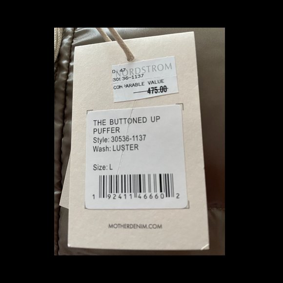 MOTHER The Buttoned Up Puffer Jacket (Luster) - Picture 11 of 11